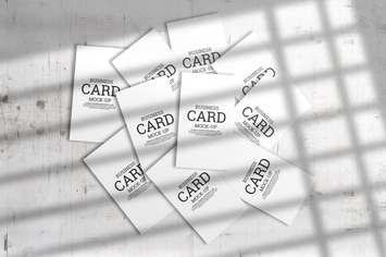 Modern business card mockup design m1