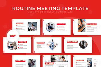 Routine Meeting - Keynote Template