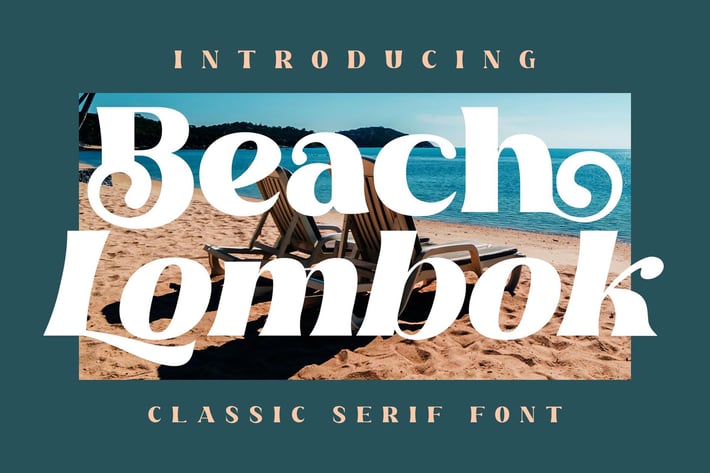 Beach Lombok Serif Font