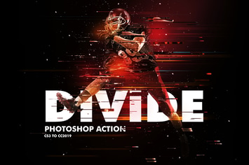 Divide 2 Photoshop Action