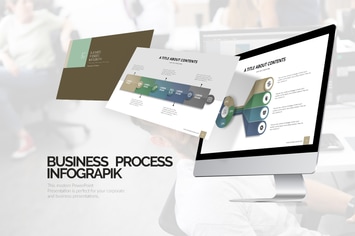 PROCESS INFOGRAPIK Google Slides