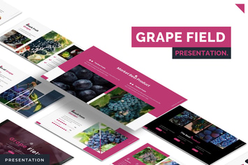 Grape Field - Keynote Template