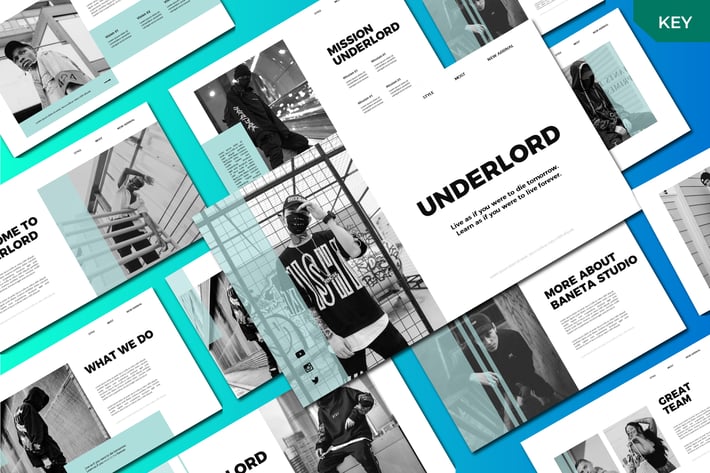 Under Lord Keynote Template
