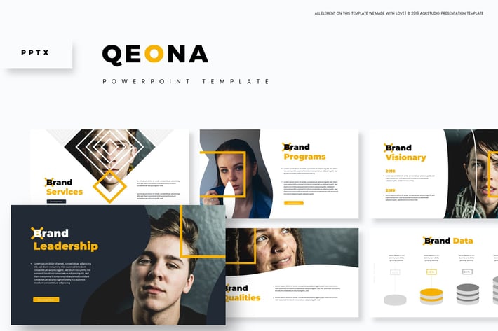Qeona - Powerpoint Template