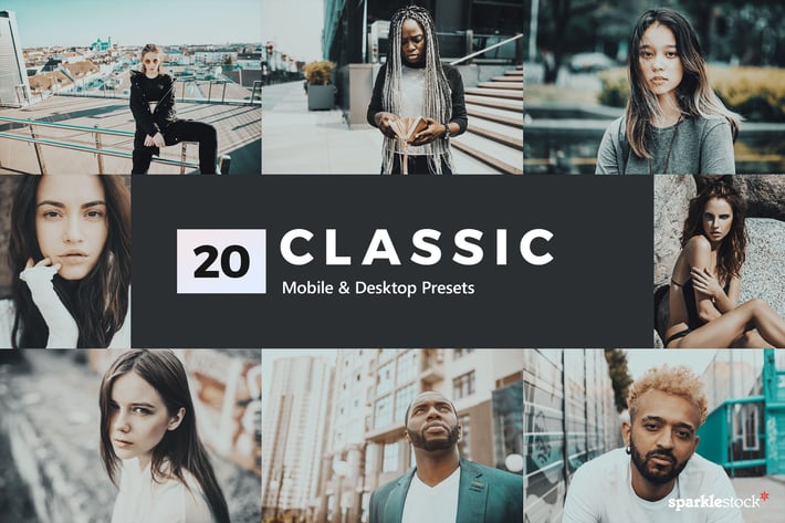 20 Classic Lightroom Presets and LUTs