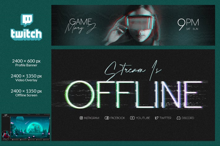 Glitch Twitch – Gamer Kit