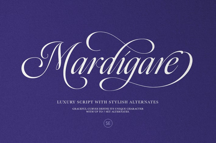 Mardigare - Luxury Script