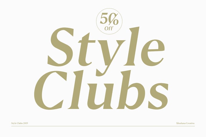 Style Clubs Serif