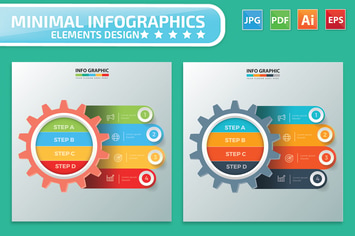 Gear Infographic Design