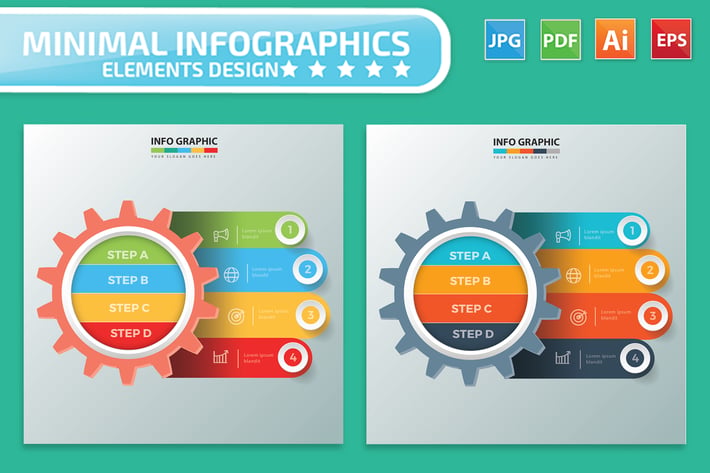 Gear Infographic Design