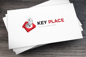 Key Place Logo Template