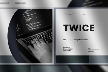 Twice - Business Presentation Keynote Template