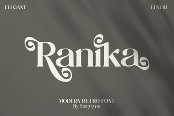 Ranika Modern Retro Font