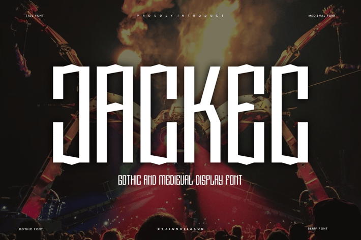 Jackec - Tall & Long Font