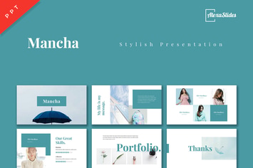 Mancha - Stylist Powerpoint Presentation Template