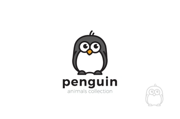 Logo Penguin Funny