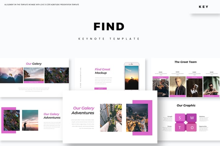 Find - Keynote Template