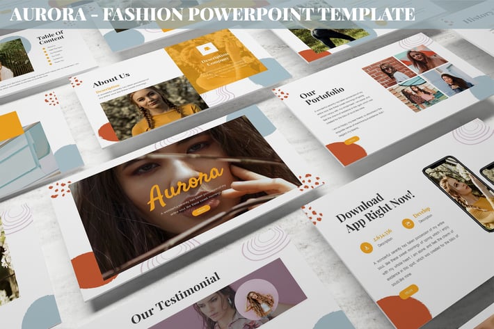 Aurora - Fashion Powerpoint Template