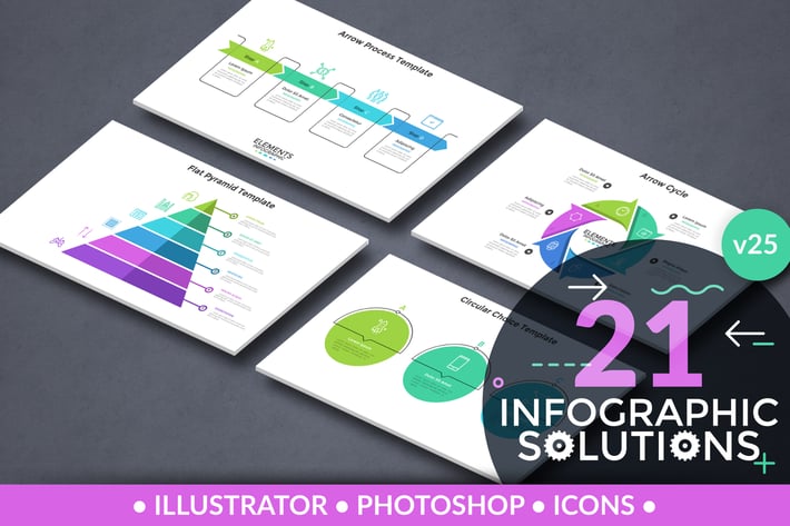 Infographic Solutions. Part 25