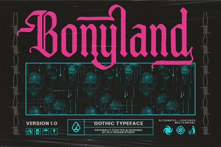 Bonyland Blackletter Font