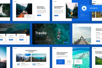 Travilo - Travel Agency Keynote Template