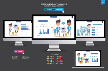AI Keynote Presentation Templates