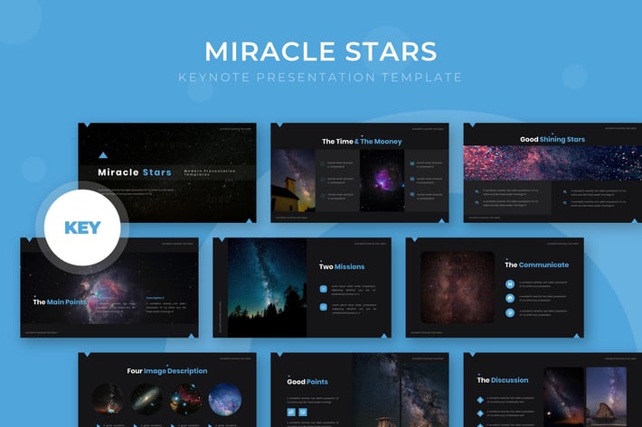 Miracle Stars - Keynote Template