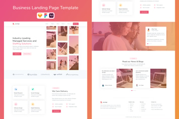 Business Landing Page Template