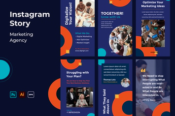  Marketing Agency IG Post & Story | Co