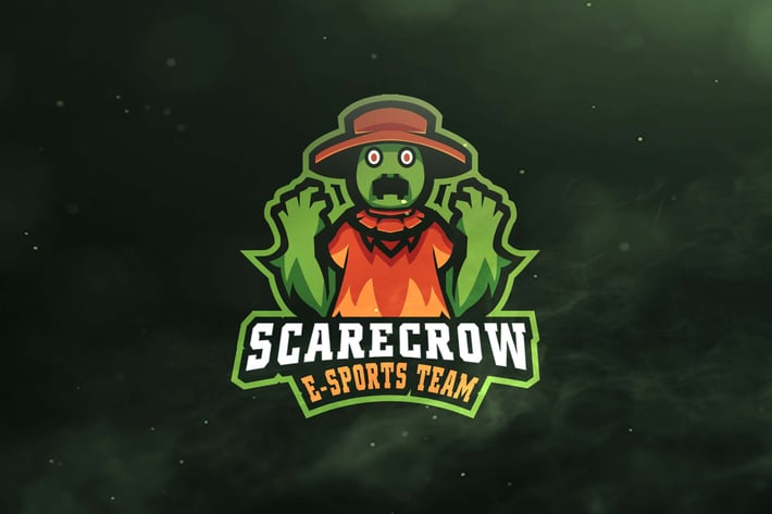Scarecrow Sport and Esports Logos