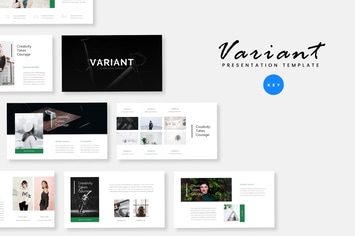 Variant - Creative Keynote Presentation Template