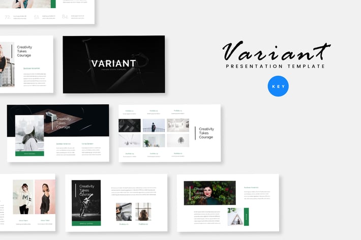 Variant - Creative Keynote Presentation Template