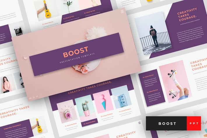 Boost - Creative PowerPoint Template