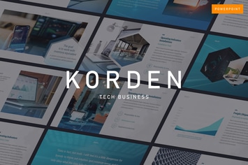 KORDEN - Tech Business Powerpoint Template