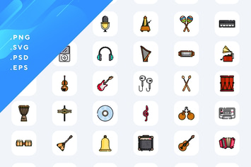 50 Music Icons