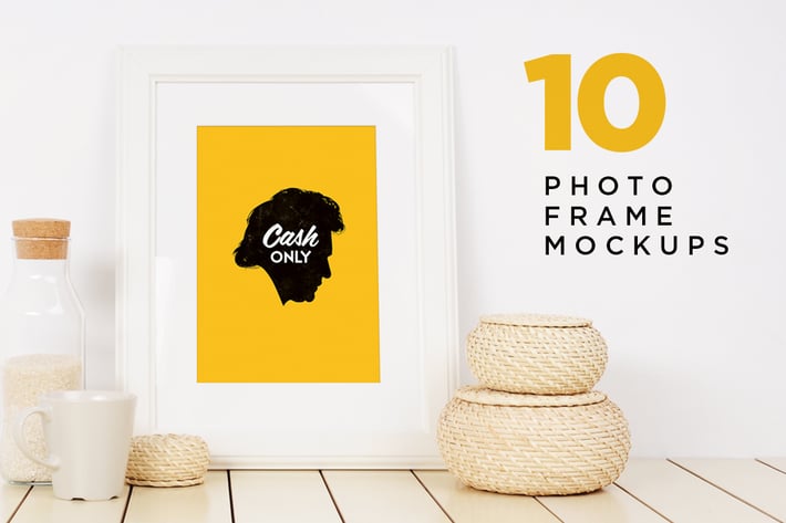 Photo frame mockups