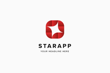 Star App Logo Template