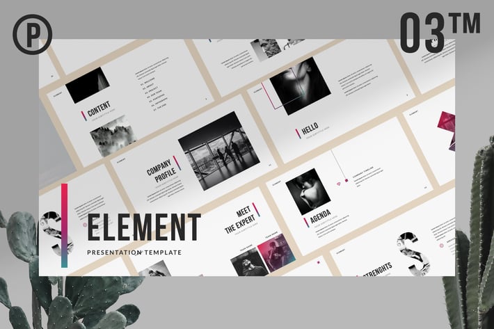 Element Brand Sheet Keynote Business Presentation
