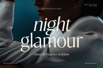 Night Glamour - Classy & Elegance Serif