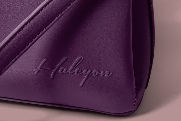Leather Embossed Logo Mockup