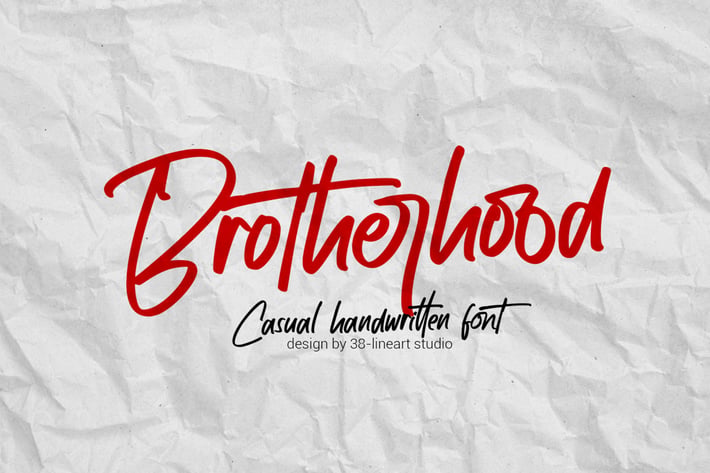 Brotherhood - Handwritting