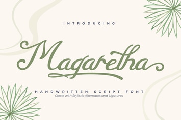 Magaretha | Handwritten Script Font