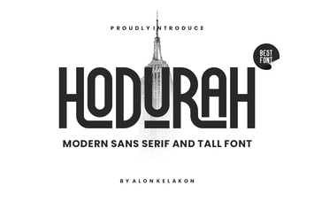 Hodurah Modern Font