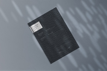 A4 Paper Mockup PSD Template with Shadow Overlay