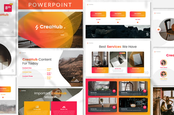 CreaHub - Business Powerpoint Template
