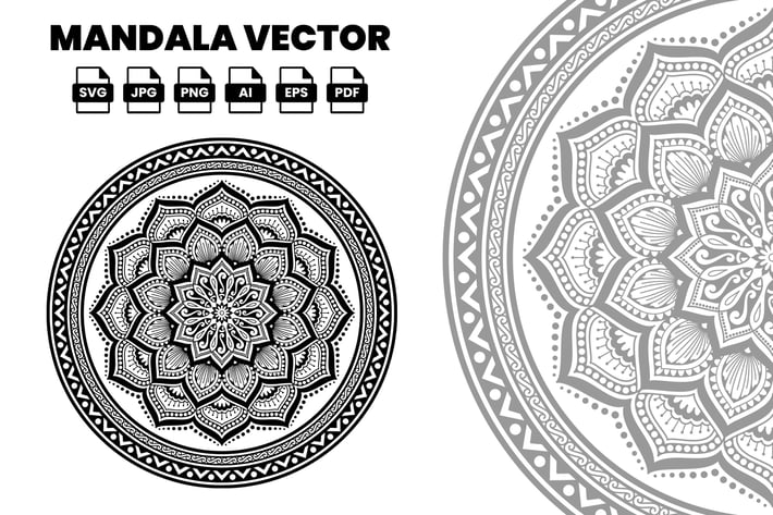 Mandala Vector Illustration