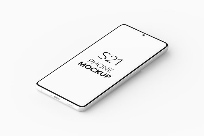 S21 Phone Mockup