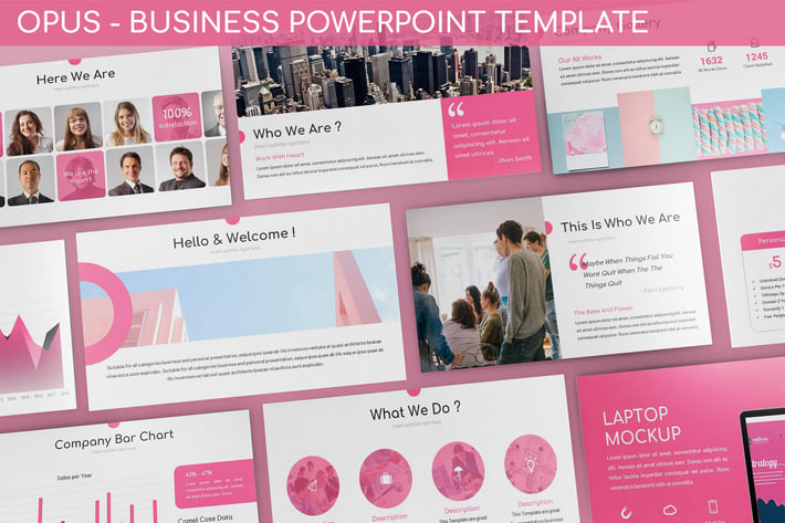 Opus - Business Powerpoint Template