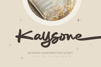 KAYSONE - Handwritten Script