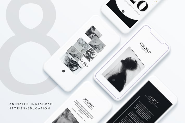 8 Animated Instagram Stories - G